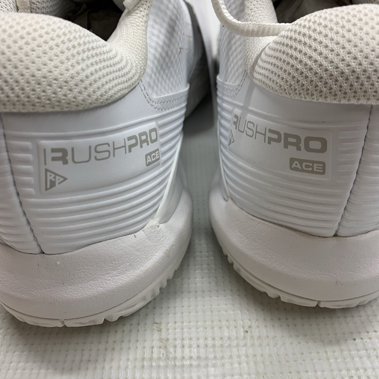 Wilson Rush Pro Ace W Tennis Shoes All White Women's Size 9.5 Lace-up Sneaker