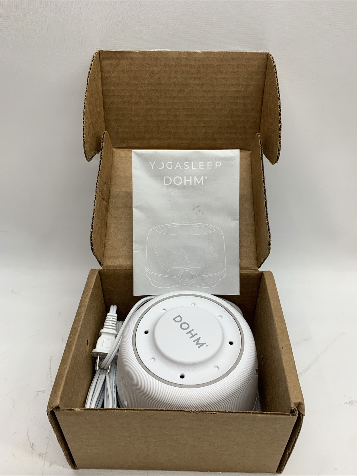 Dohm (White/Gray) The Original White Noise Machine Relaxing Natural Sound Office