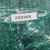 Maggy London Women's Holiday Green Sequin Dress Event Occasion Cocktail Size 4