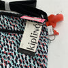 Kipling Alvar HB6141 Abstract Print Crossbody Shoulder Bag Monkey & Zippers