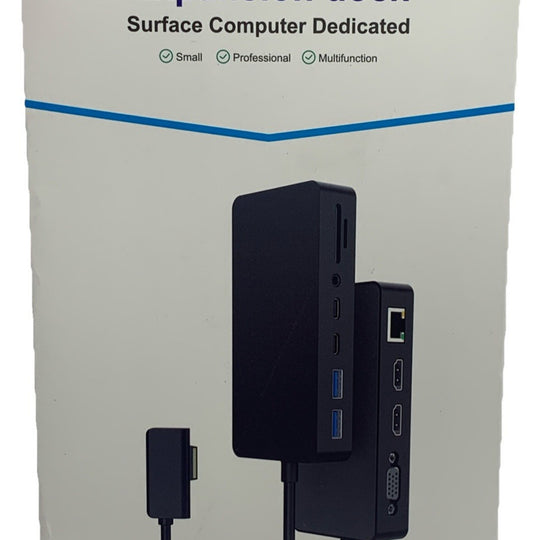 Surface Laptop Expansion Dock Dedicated HDMI USB-C Magnetic Charging Small 4k