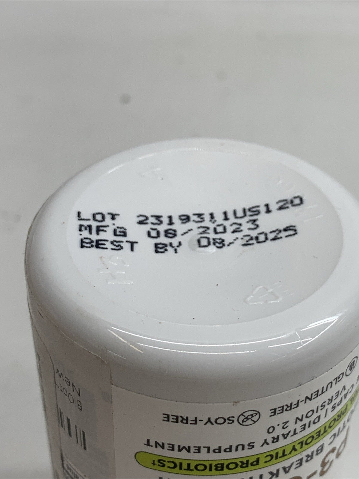 BiOptimizers P3-OM Proteolytic Prebiotics & Probiotics Supplement 120 Vegan Caps