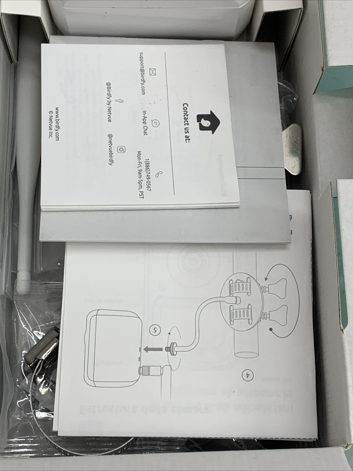 Birdfy Cam & Solar Panel for Outdoors FHD Camera Birdwatching/Security Camera