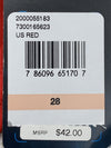Speedo Power Flex Eco Red One Piece Man's Boys Male Swimwear Bottom 28 Underwear