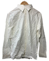 Armani Exchange Men's Long Sleeve Cotton Jacquard Collared Size Small Off-White