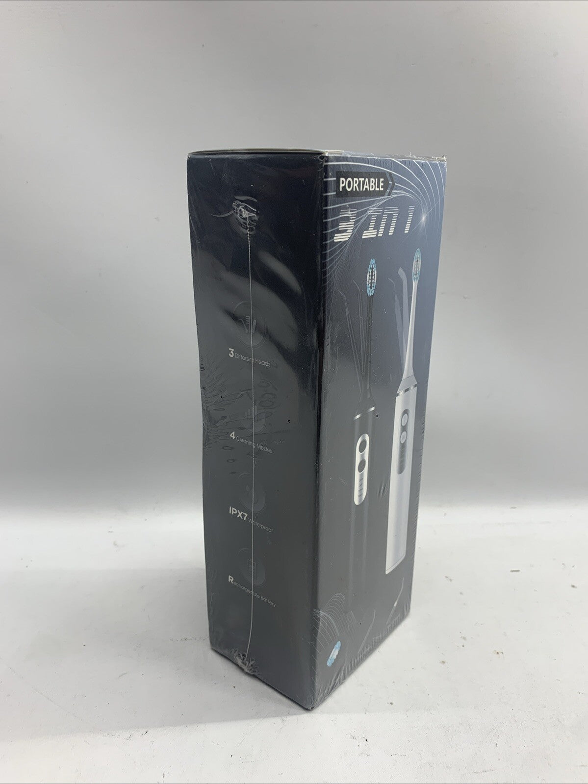 Toothbrush with Water Flosser Combo 3in1 Ultrasonic Toothbrush Dental Oral Irrig