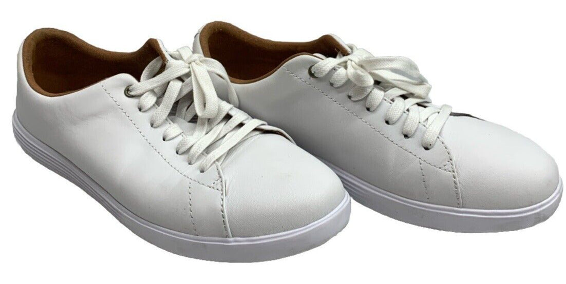 Cole Haan Womens Grand Crosscourt 2 White Fashion Sneaker Size 8 Lace-up Shoes