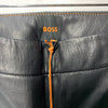 Hugo Boss Women's Taskin High Waist Long Pants Slim w/Side Zip Size 4 Black