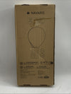 Navaris Wooden Beach Rackets Set Includes 2 Paddles and 2 Balls Red Outdoor