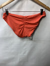 BECCA Hipster Bikini Bottom Cheeky Coverage Swimwear Small Orange Underwear