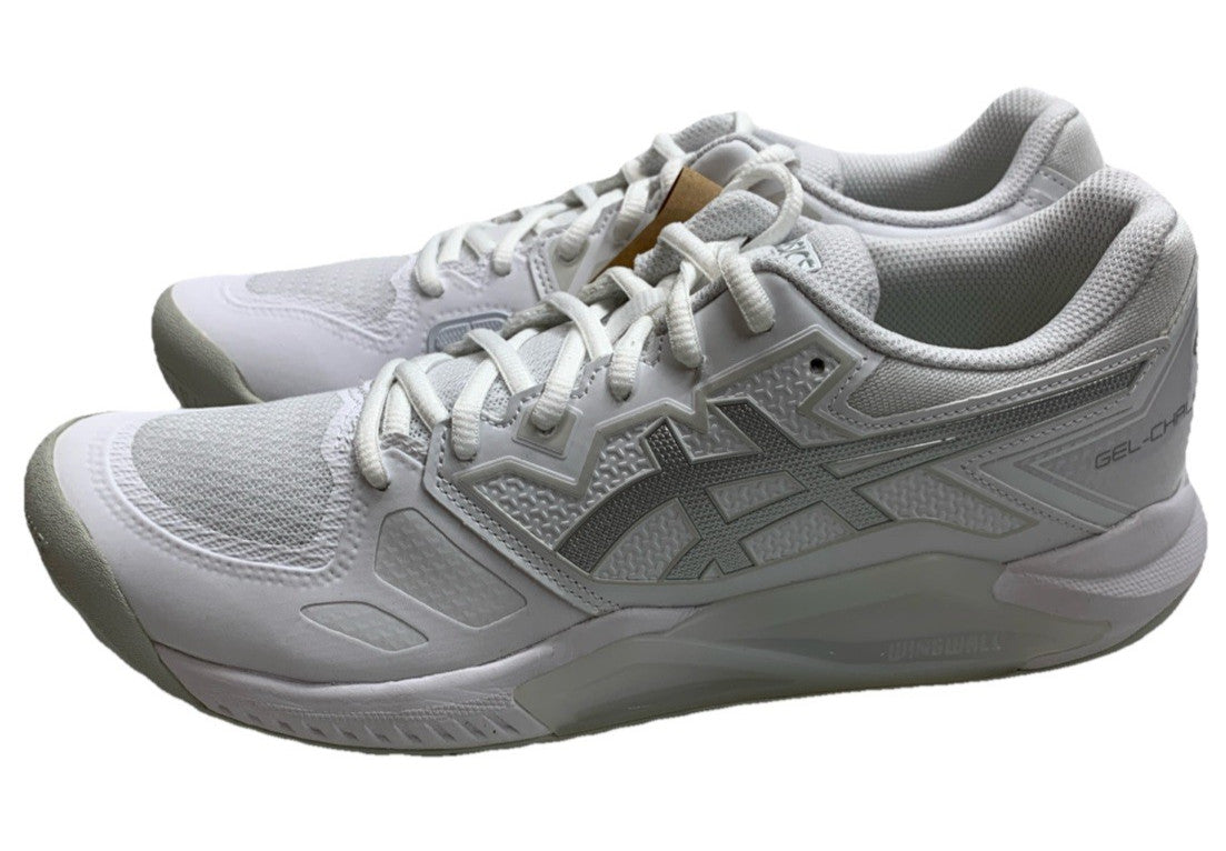 Aisics Women's Gel-Challenger 13 White/Pure Silver Lace-up Tennis Shoes Size 11