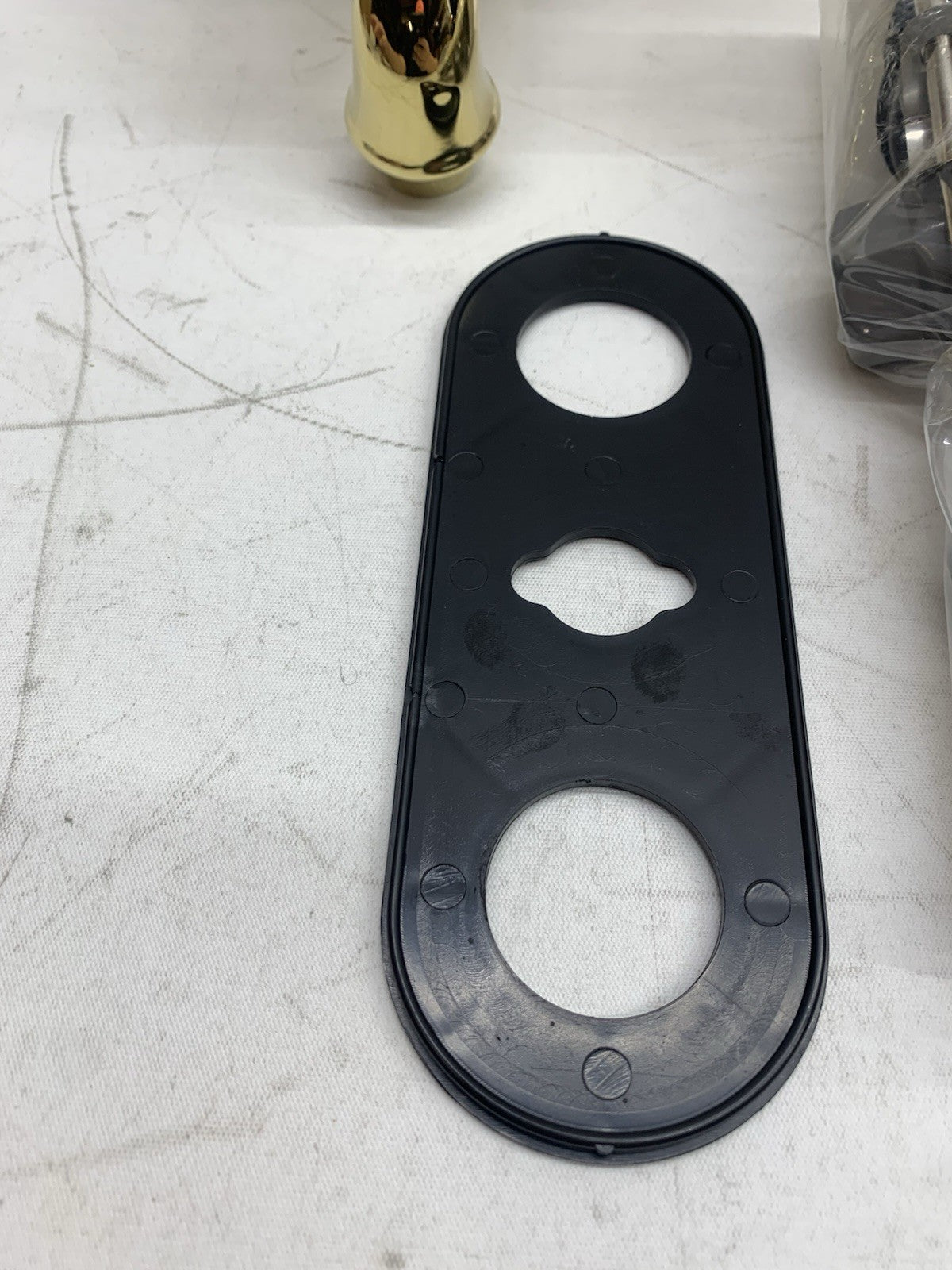 Kingston Brass Restoration KB5612PX Centerset Washerless Faucet w/White Handles