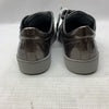 Revitalign Women's Malibu Bella Patent Pewter Sneakers Size 9B Hook & Loop Shoes