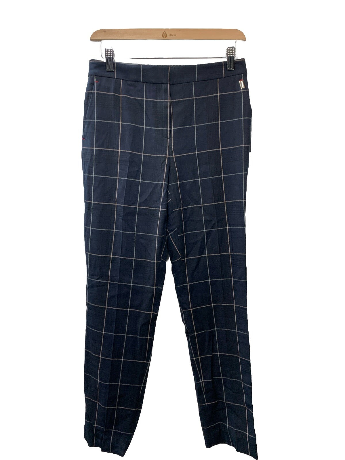 Tommy Hilfiger Women's Elastic Waist Straight Sloane Long Pant HSVPZ43M Size 4