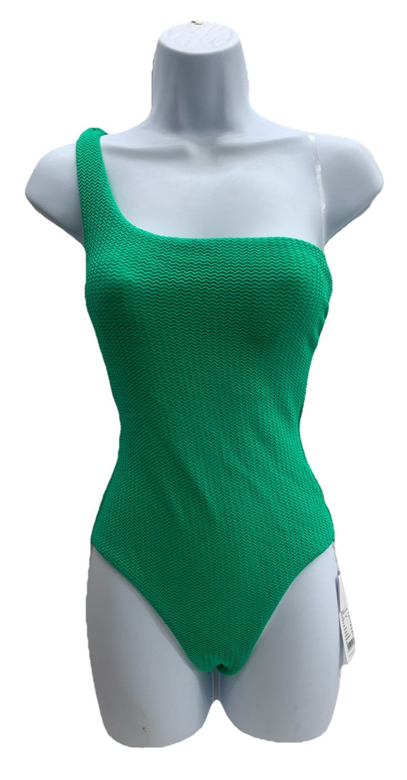 Seafolly Women's Standard Shoulder One-Piece Swimsuit Size 8 Swimwear 11014-861