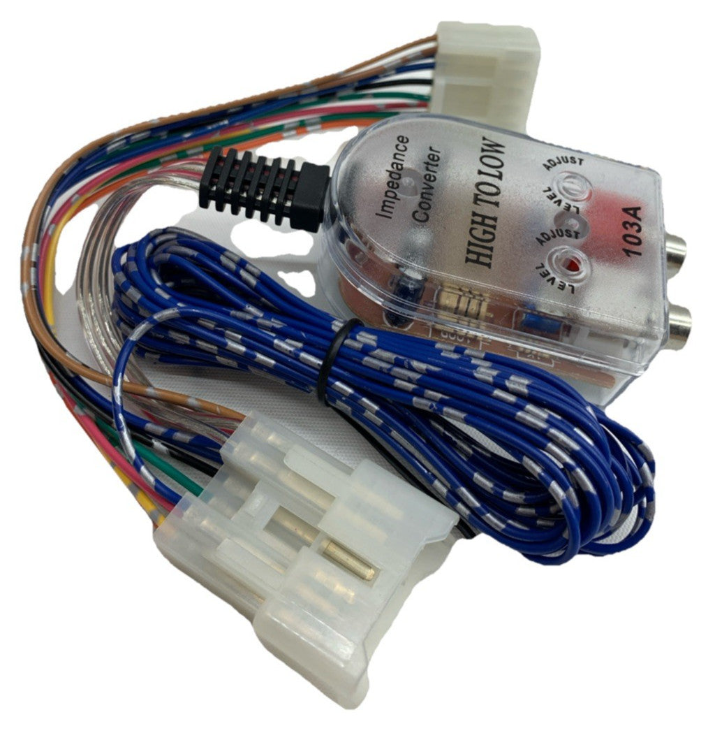 Add An Amplifier Adapter w/Amp Turn On Wire for select Toyota Subaru Scion Lexus