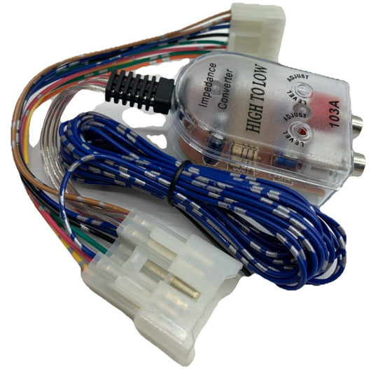 Add An Amplifier Adapter w/Amp Turn On Wire for select Toyota Subaru Scion Lexus