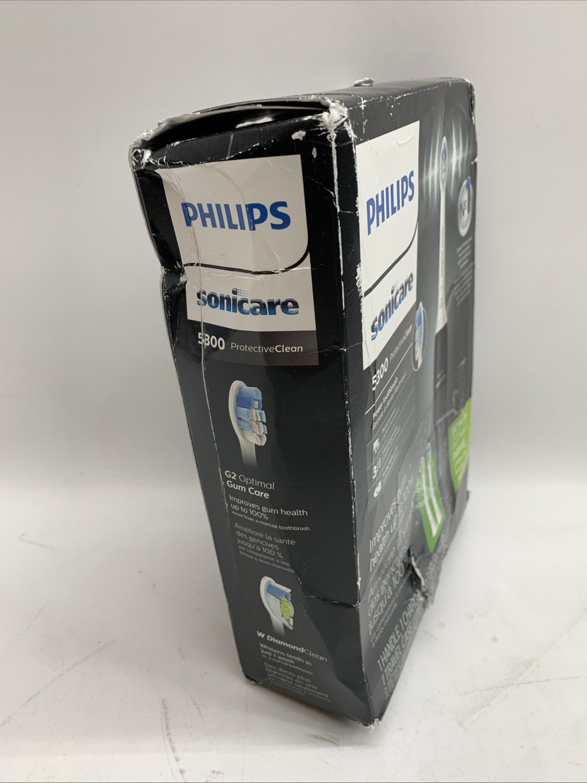 Philips Sonicare Electric Power Toothbrush 5300 ProtectiveClean Gentle HX6423/34