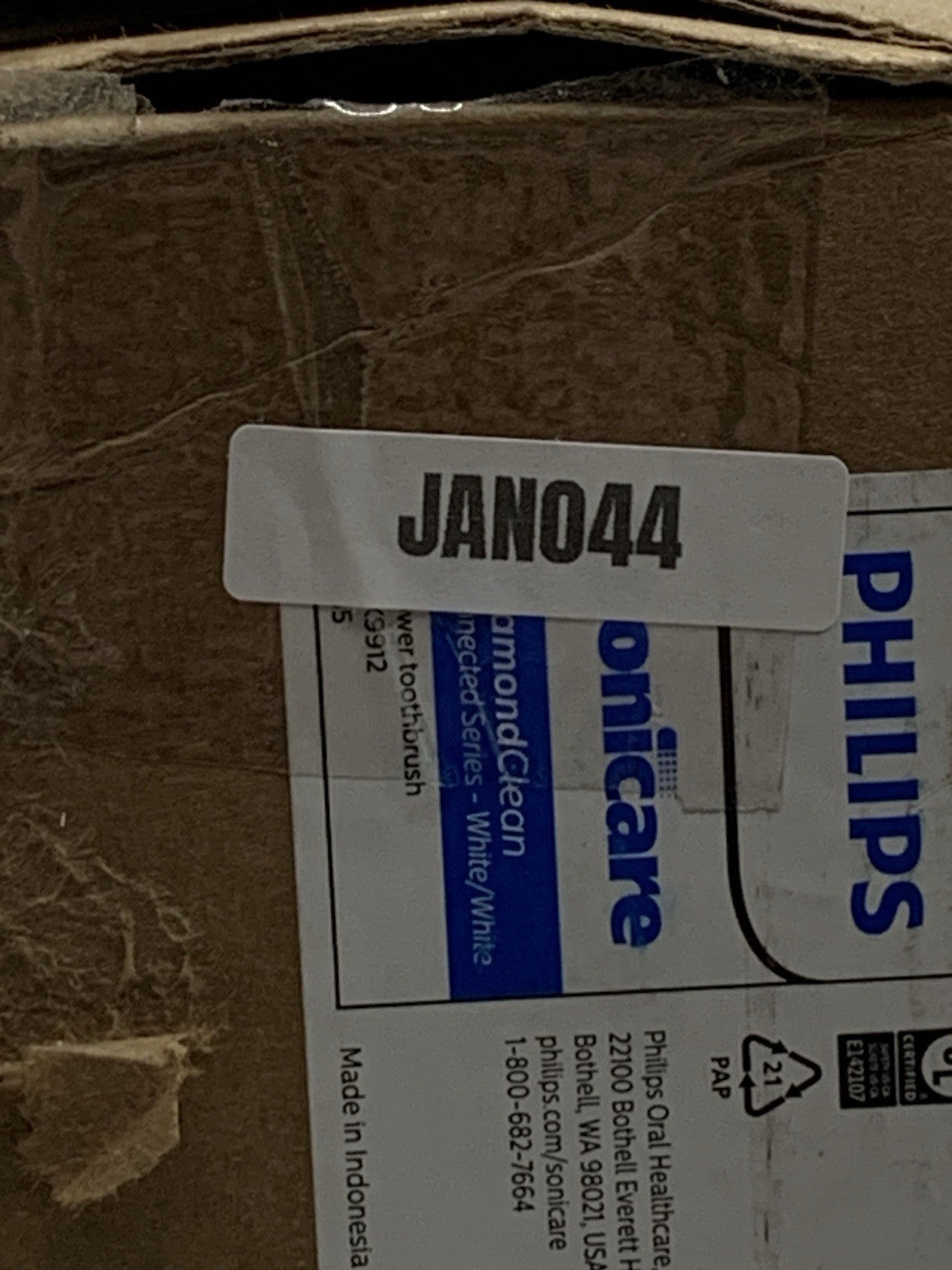 Philips Sonicare DiamondClean Power Toothbrush Handles HX991W - NO HEADS 2 PACK