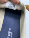 Sperry Womens Crest Vibe Linen Sneaker Oat Size 9.5 Lace-up Shoes Classic Casual