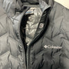 Columbia Women's Delta Ridge Down Jacket Size Small Black Long Sleeve Full Zip