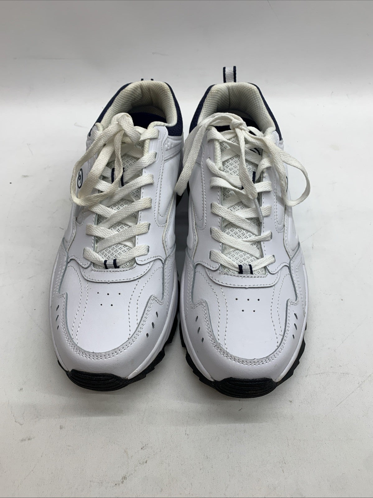Man's Athleisure Dr. Scholl's Sebastian Sneaker Size 10.5 Wide White Lace-up