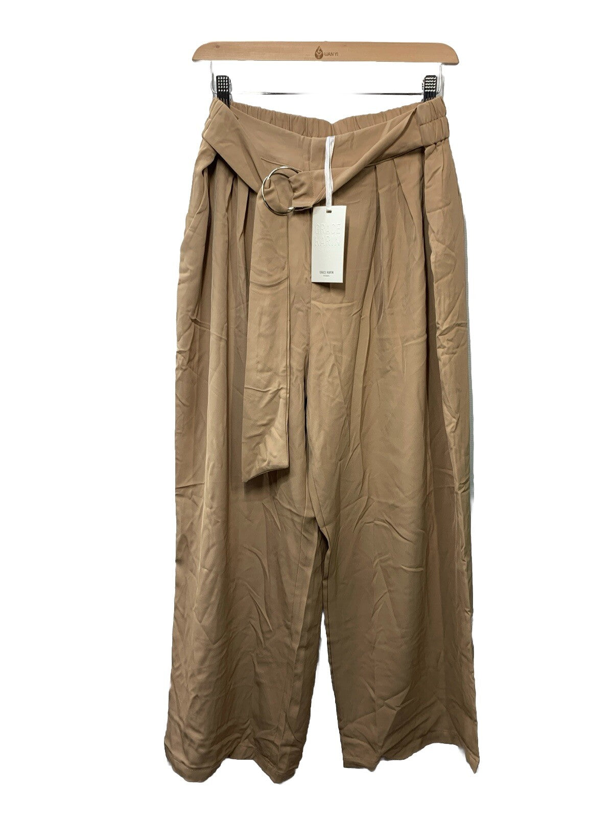 GRACE KARIN 2024 Women's Wide Leg Pants Business Casual Palazzo Pants Size 16
