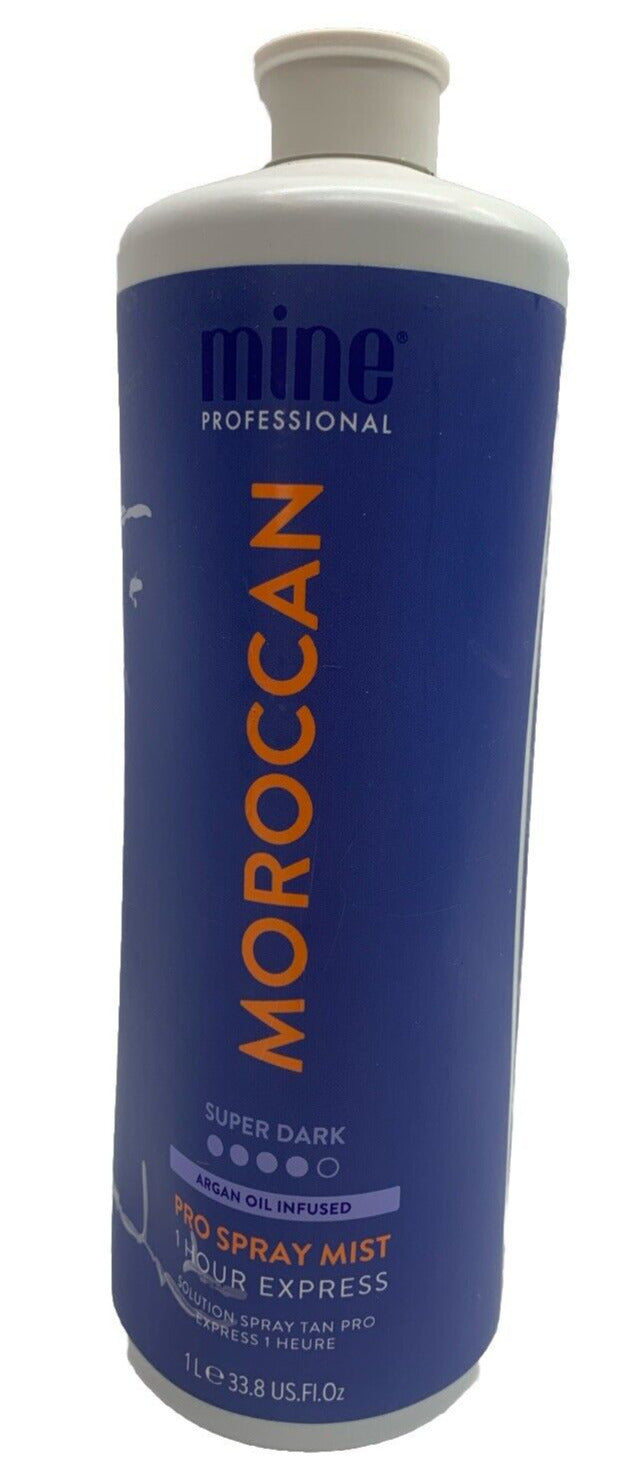 MineTan Spray Tan Solution | Moroccan Sunless Tanning Solution - An Argan Oil