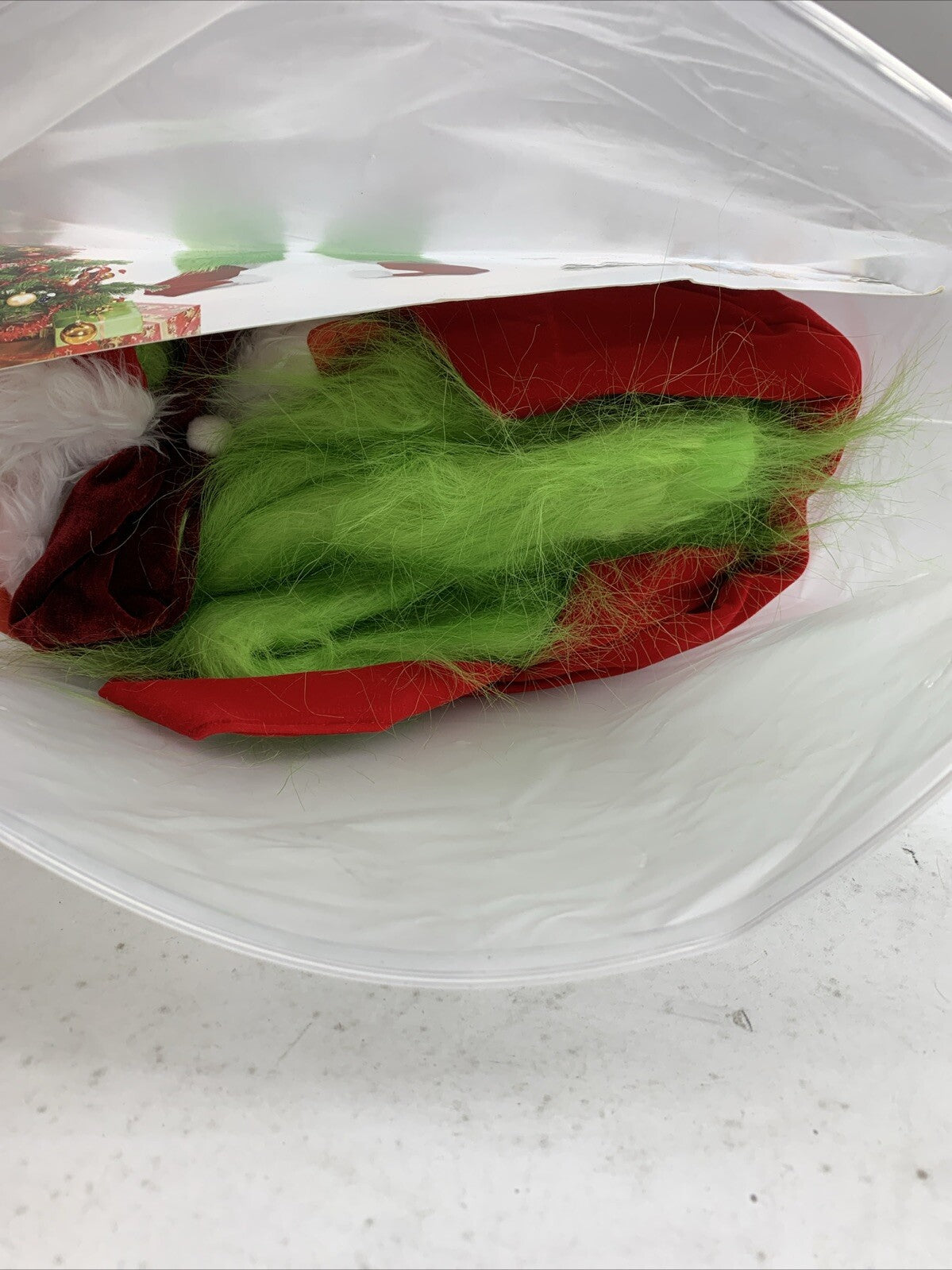 Merry Christmas Grinch Costume Size Large Party Supplies Jacket Pants Mask Glove