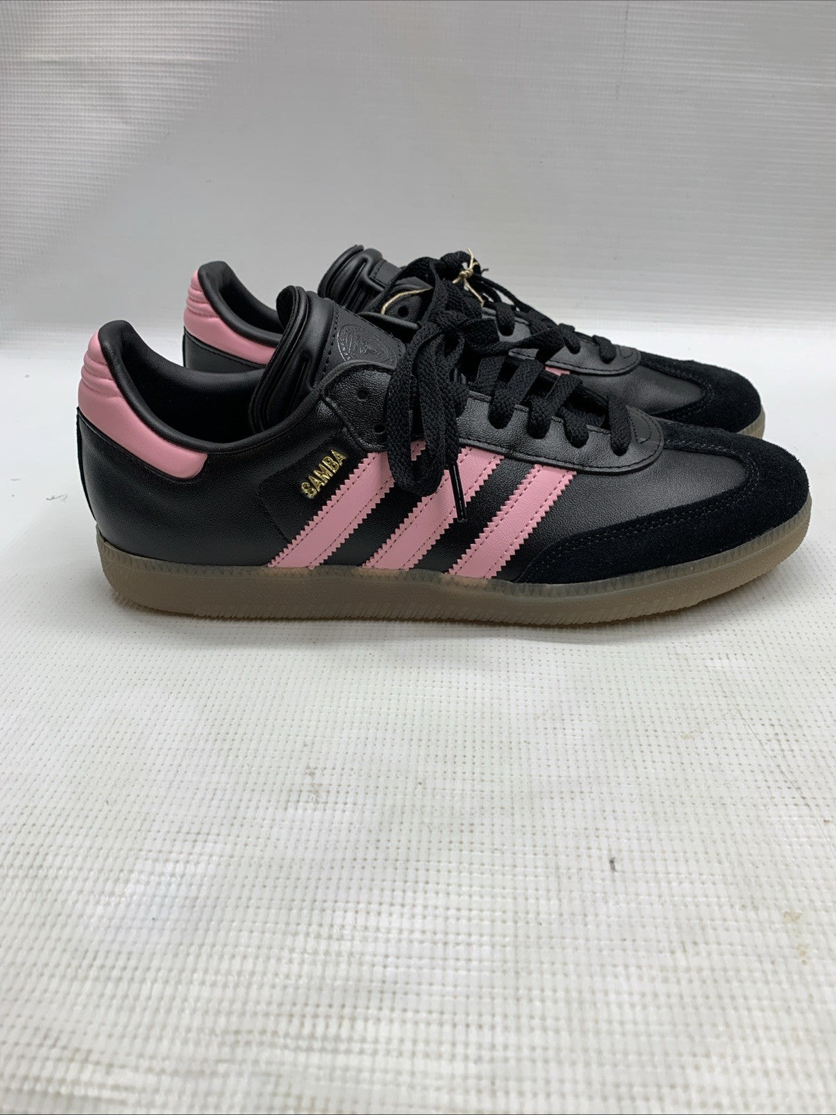 ADIDAS Originals Samba Inter Miami CF Messi Black /Pink Men's IH8157  Size 8.5