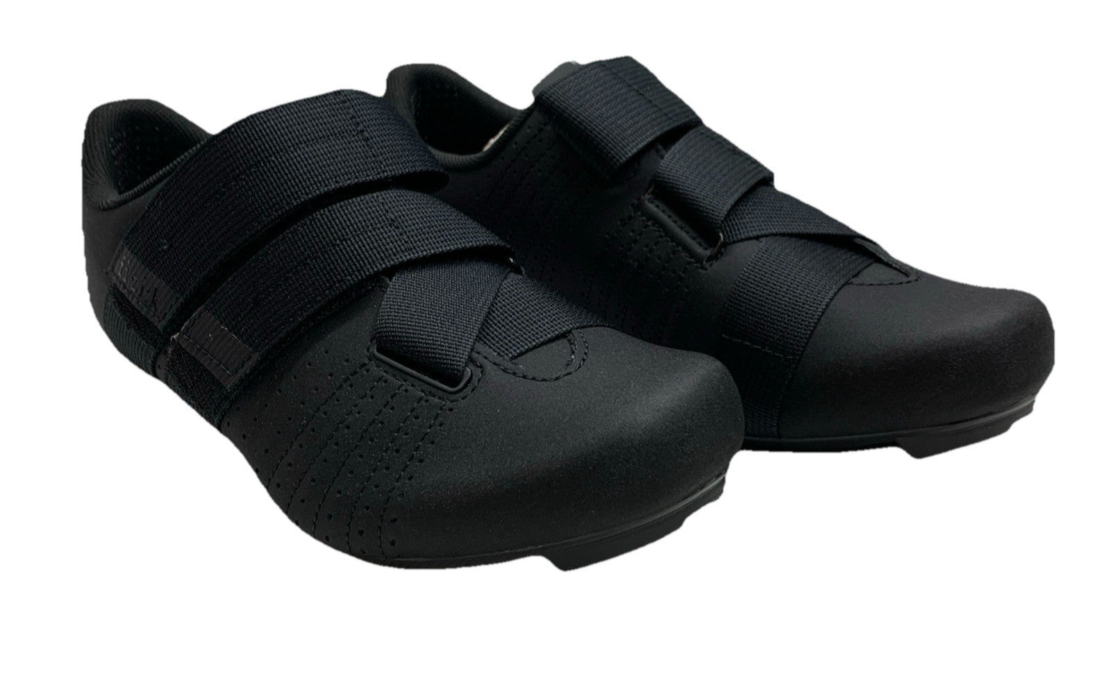 Fi'zi:k Tempo R5 Powerstrap Cycling Shoe Black Size 9.5 Hook & Loop Lightweight