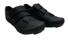 Fi'zi:k Tempo R5 Powerstrap Cycling Shoe Black Size 9.5 Hook & Loop Lightweight