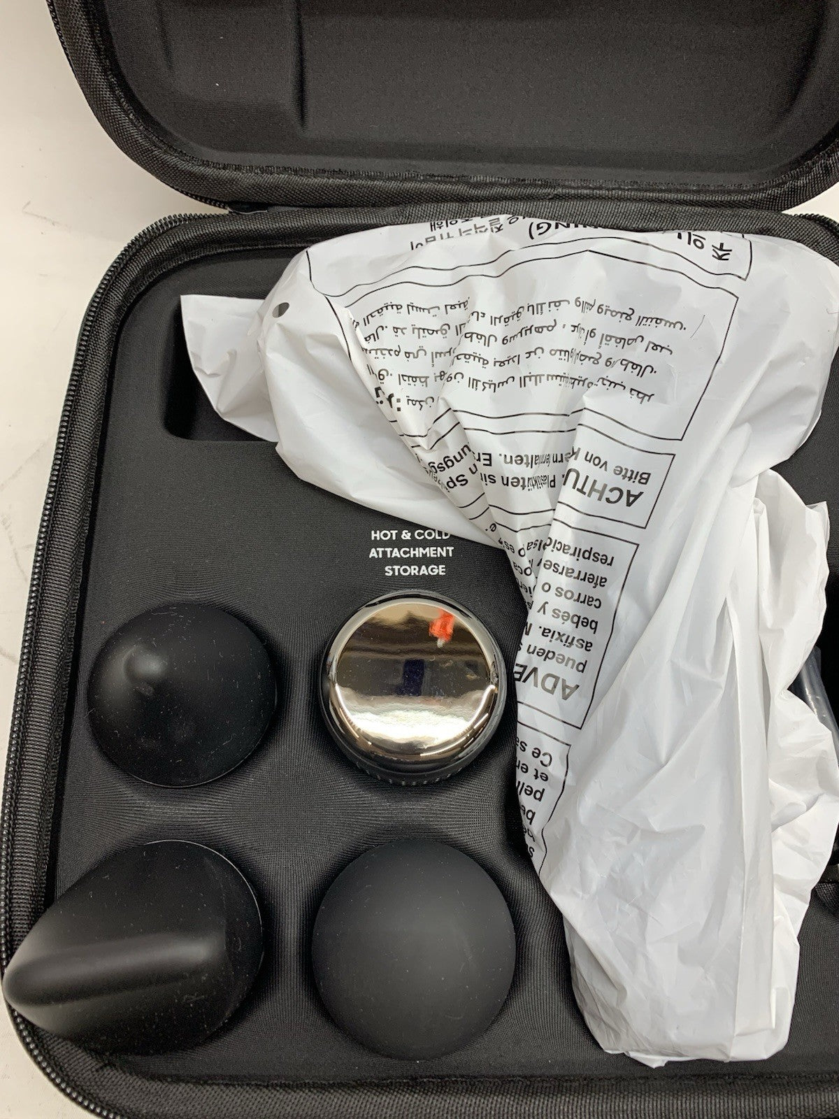 Sharper Image Power Percussion Pro+  Hot/Cold Percussion Massager Quiet 6 Speed