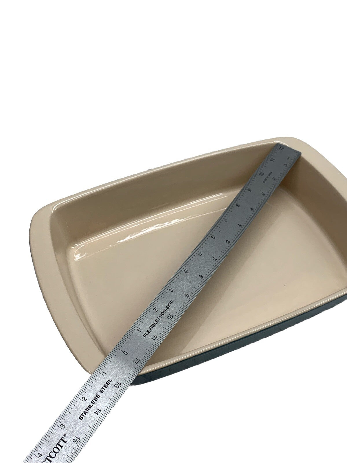 Larder & Vine Ceramic Rectangular Baking Dish with Serving Tray Baking Dish