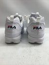 Fila Men's Strada Disruptor II Sneakers White US 14 Lace-up Shoes Lightweight