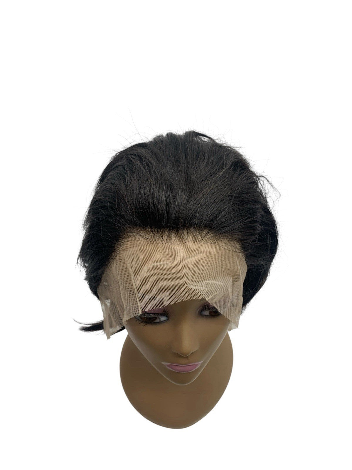 Bob Wig Human Hair 180% Density 13X4 HD Transparent Lace Front Wigs 10in