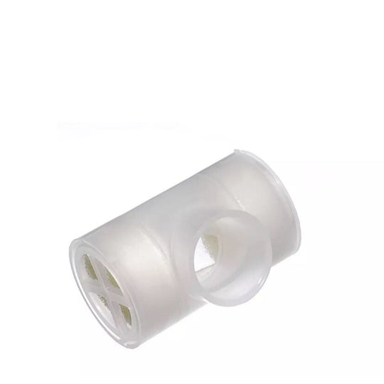 Tracheostomy Heat Moisture Exchanger HME Lightweight Clear Housing - 10 Pack