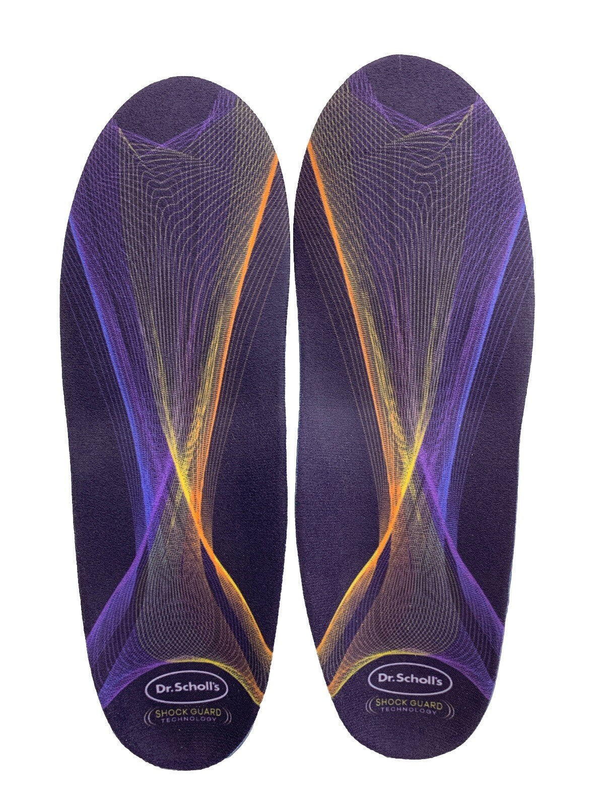 dr scholls Performance Plantar Fasciitis Insoles 1 Pair Unisex Womens Size 6.5-7