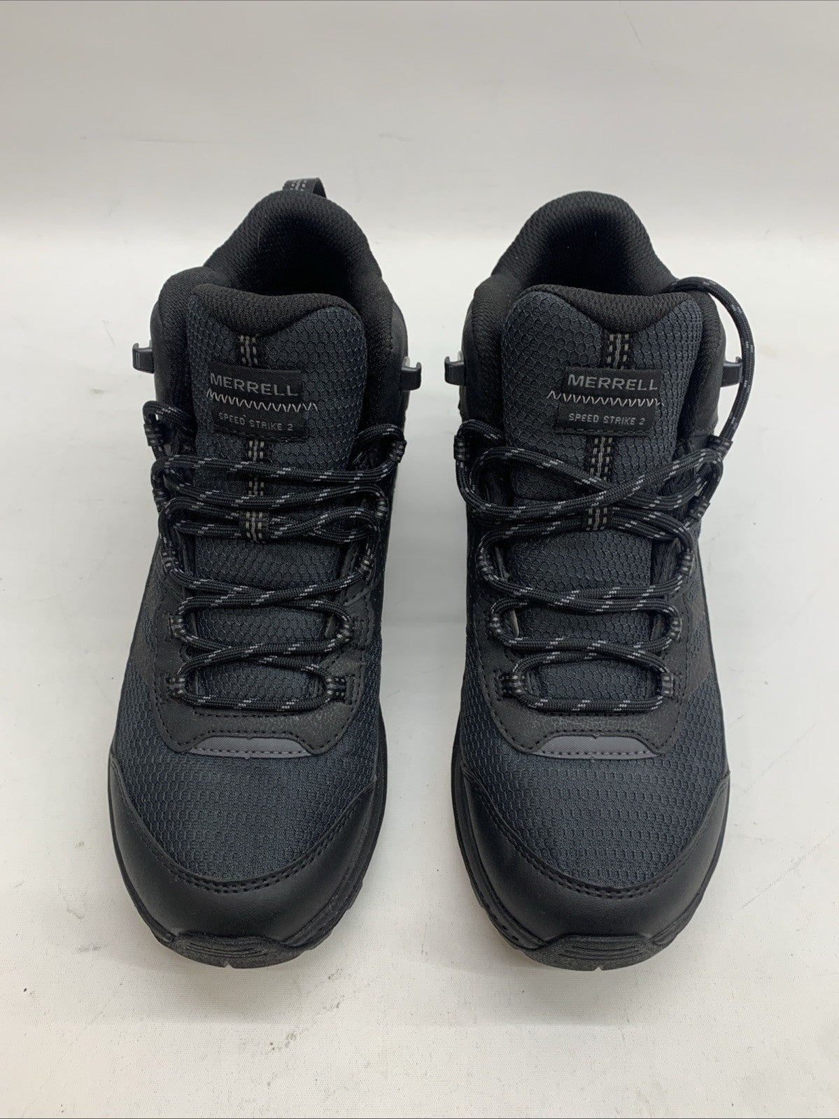 Merrell Men's Speed Strike 2 Mid Waterproof Hiking Shoe 8 Black Lace-up J037833