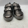 Revitalign Women's Malibu Bella Patent Pewter Sneakers Size 9B Hook & Loop Shoes