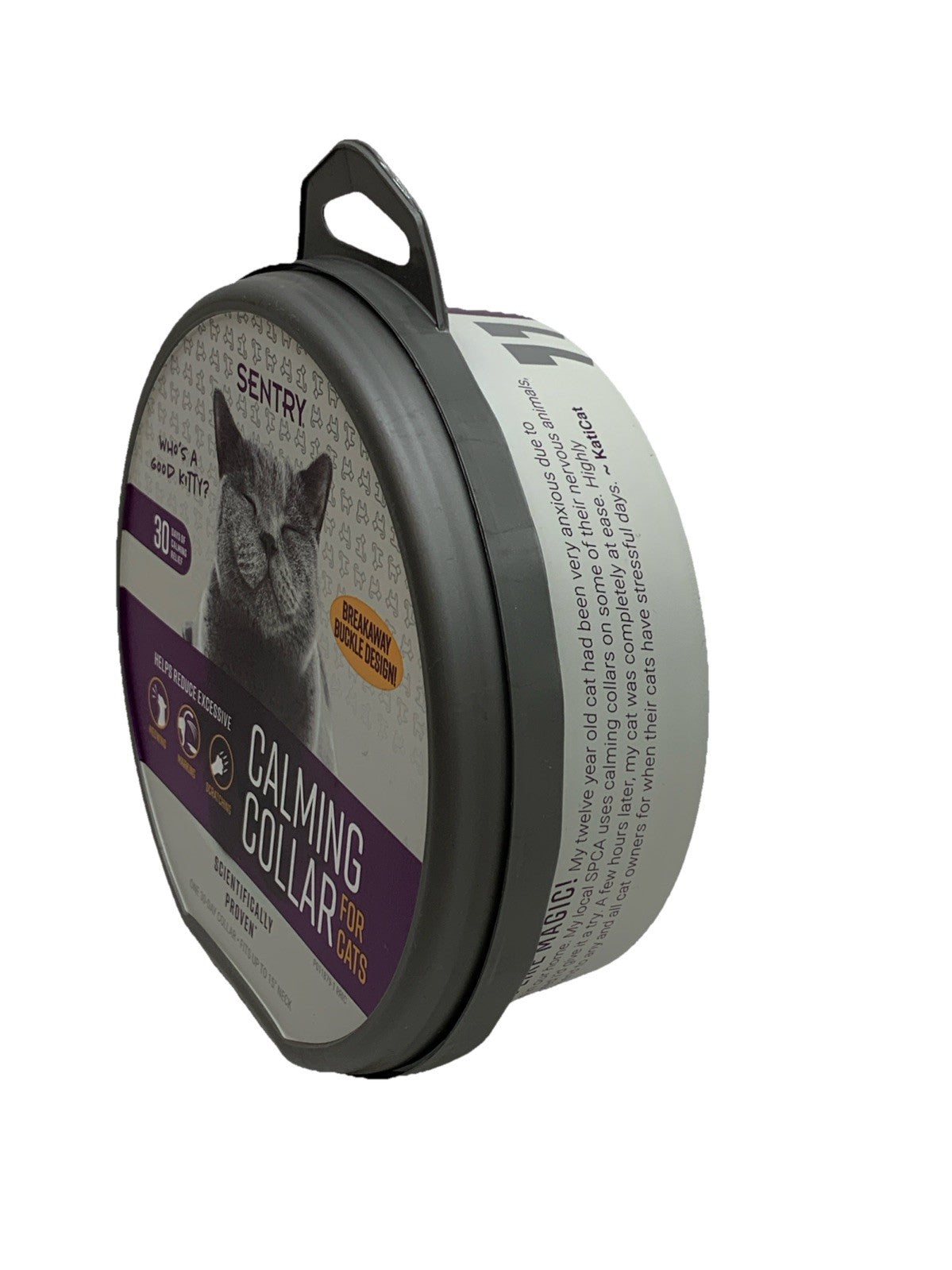 Sentry Calming Collar for Cats, Long-Lasting Pheromone Collar Helps Calm Cats