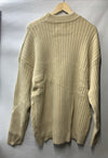 Aelfric Eden Women’s Vintage Oversized Cable Knit Sweater 2XL Camel Long Sleeve