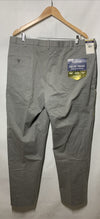Haggar Men's Iron Free Premium Khaki Classic Fit Flat Front Pants Size 40Wx32L