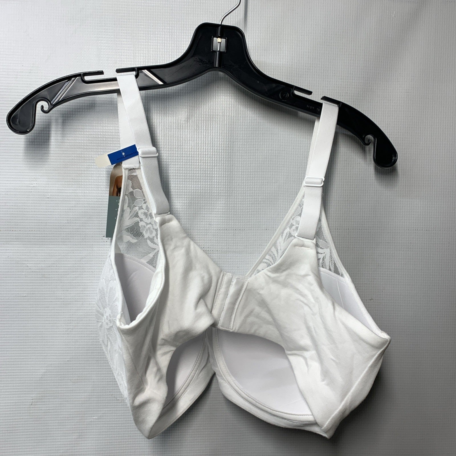 Bali DF7594 Breathe Modal T-Shirt Breathable Wireless Convertible Bra White XL