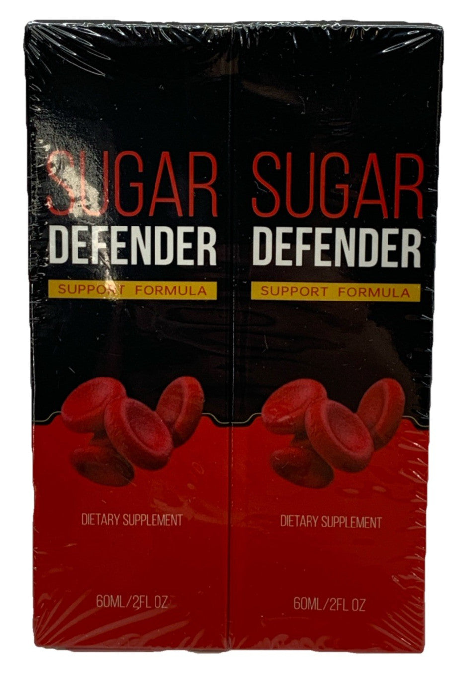 Sugar Defender Support Formula Blood Sugar Supplement 60 ml/2 floz (4oz) 2 Pack