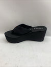 Rocket Dog Women's Black Crush Platform Flip Flop Thong Sandal Slipper Size 9M