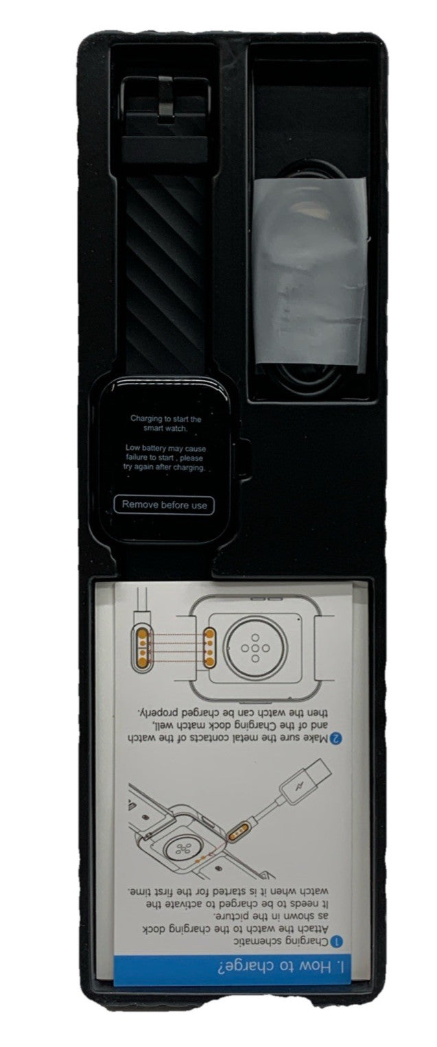 Smart Watch (answer/make Calls) 1.85” Digital Fitness Record For iOS And Android