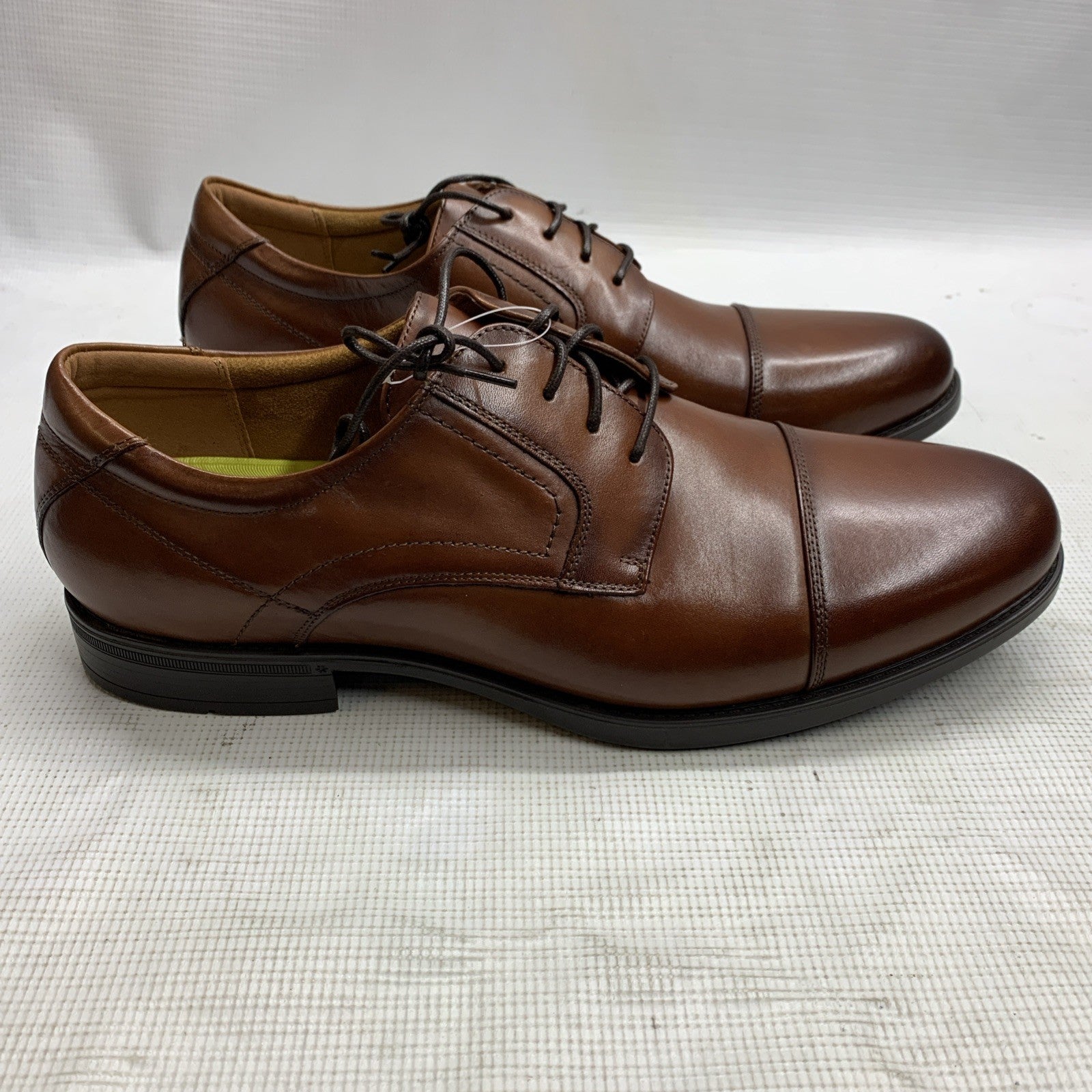 Florsheim Men's Medfield Plain Toe Oxford Dress Shoe 15EEE Brown Lace-up Formal