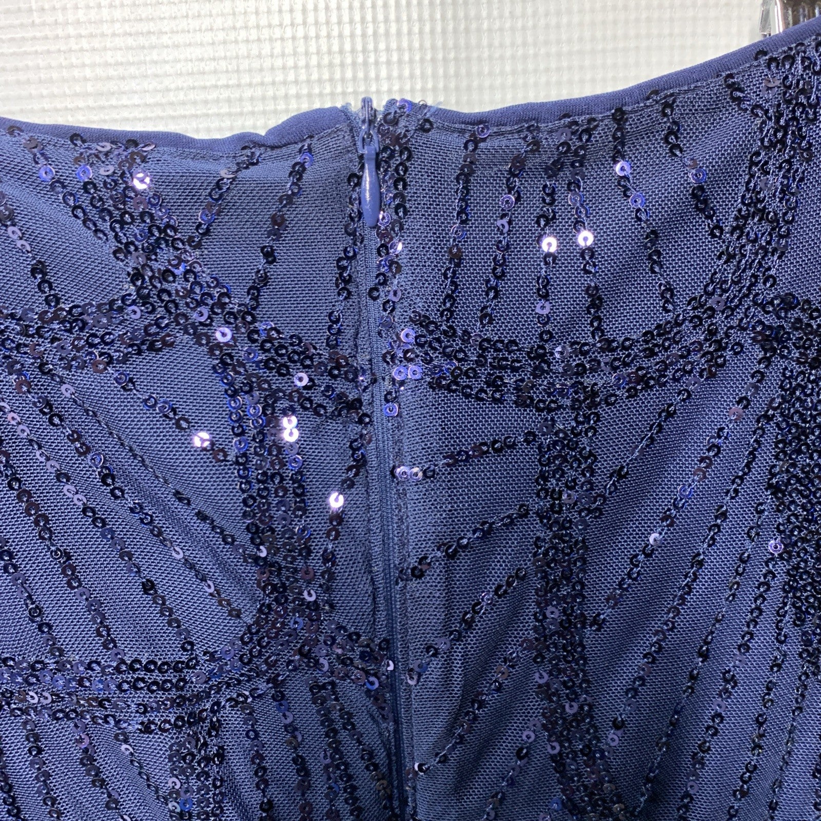 GRACE KARIN Women's Sequin Dress Mother of the Bride Dress Navy Blue Size 16