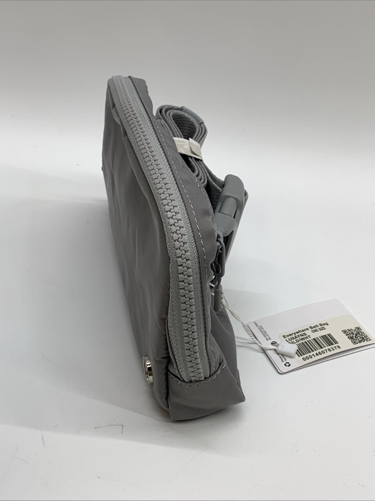 Lulu Everywhere Belt Bag 1L Gray 7.5”x2”x5” for Phone, Wallet, Keys Storage